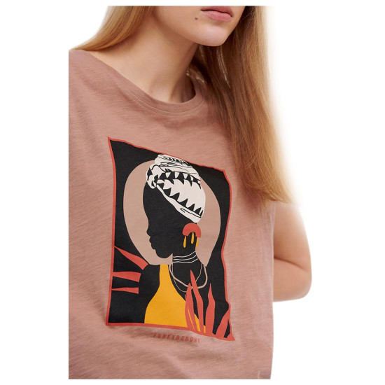 Funky Buddha Γυναικεία κοντομάνικη μπλούζα Funky Buddha Γυναικεία κοντομάνικη μπλούζα